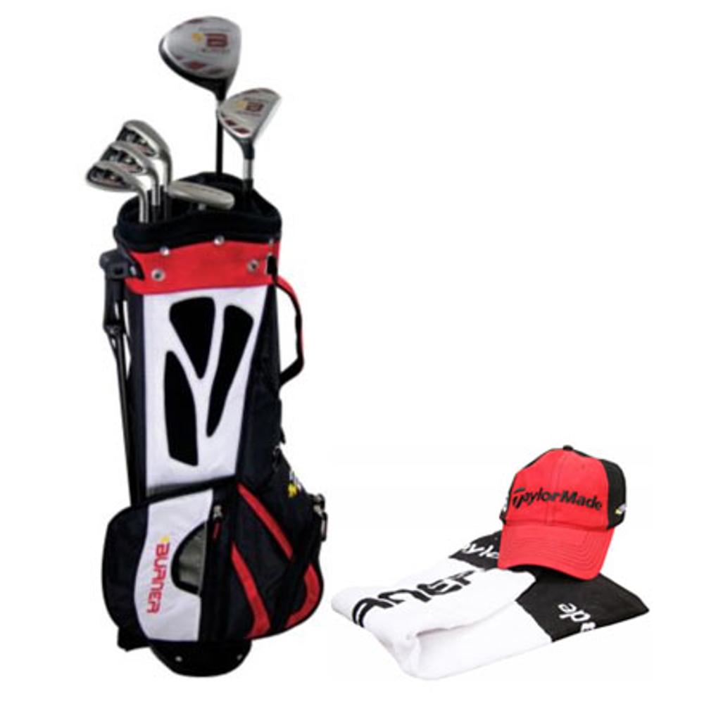 TaylorMade Junior Burner 9 Pc Golf Package Set 710 Years