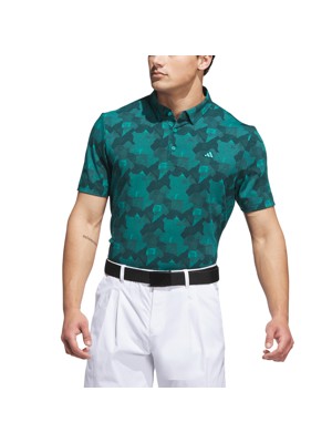 adidas Mens Go-To Printed Polo Shirt