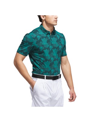 adidas Mens Go-To Printed Polo Shirt