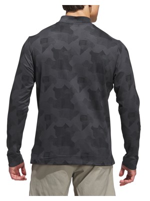 adidas Mens Go To Rise Print 1/4 Zip Pullover
