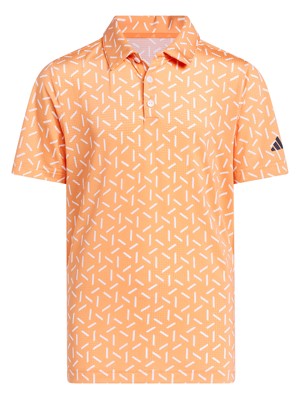 adidas Juniors Climacool Ultimate 365 Printed Mesh Polo Shirt
