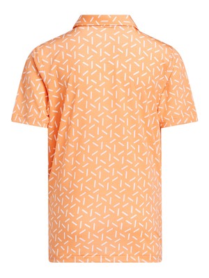 adidas Juniors Climacool Ultimate 365 Printed Mesh Polo Shirt