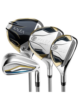 TaylorMade Ladies Kalea Gold 10-Pc Club Set (Graphite Shaft)