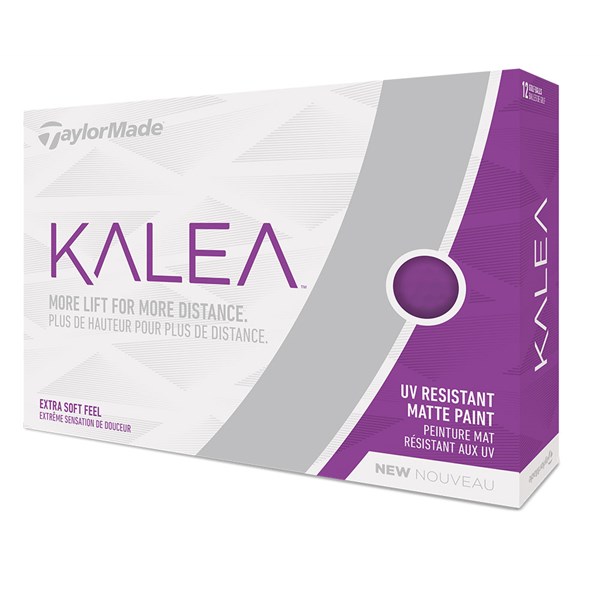 TaylorMade Ladies Kalea Purple Golf Balls (12 Balls)