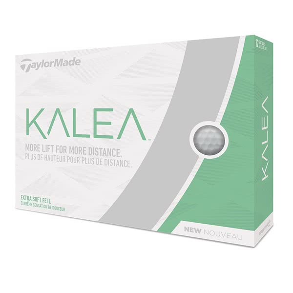TaylorMade Ladies Kalea White Golf Balls (12 Balls)