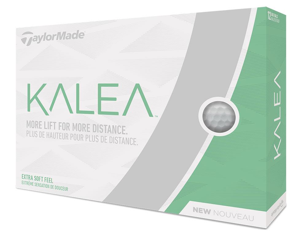 TaylorMade Ladies Kalea White Golf Balls (12 Balls)