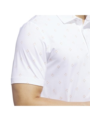 adidas Mens Ultimate365 Essence Print Climacool Polo Shirt