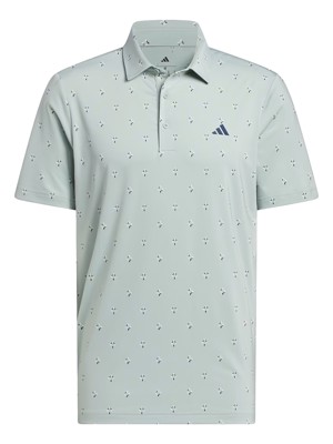 adidas Mens Ultimate365 Essence Print Climacool Polo Shirt