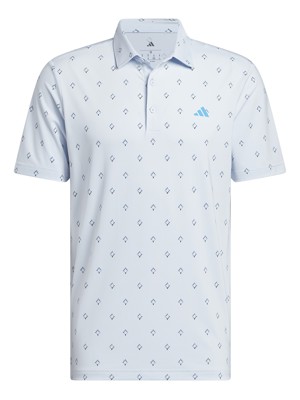 adidas Mens Ultimate365 Essence Print Climacool Polo Shirt