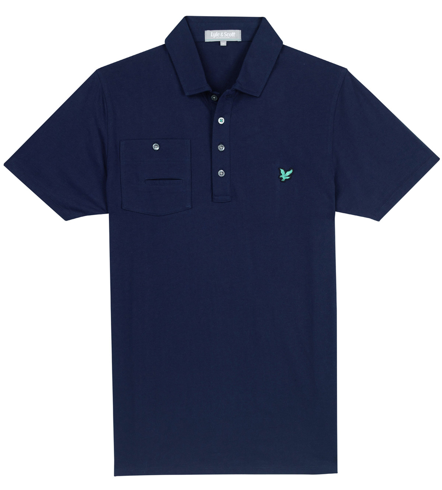 Lyle and Scott Mens Club Pocket Polo Shirt - Golfonline