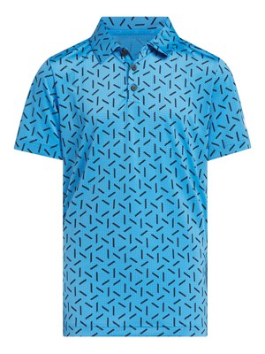 adidas Juniors Climacool Ultimate 365 Printed Mesh Polo Shirt