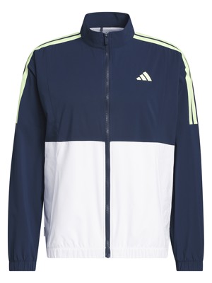 adidas Mens Beyond Twistweave Full-Zip Windbreaker Jacket