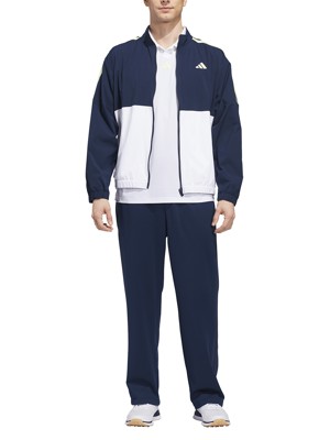 adidas Mens Beyond Twistweave Full-Zip Windbreaker Jacket