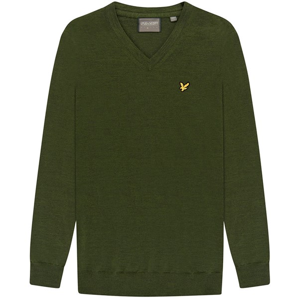 Lyle and Scott Mens V Neck Pullover Top