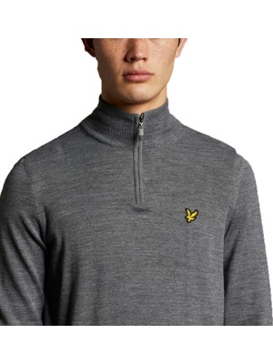 Lyle and Scott Mens Golf Quarter Zip Pullover