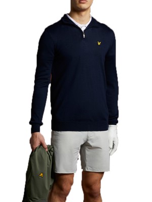 Lyle and Scott Mens Golf Quarter Zip Pullover