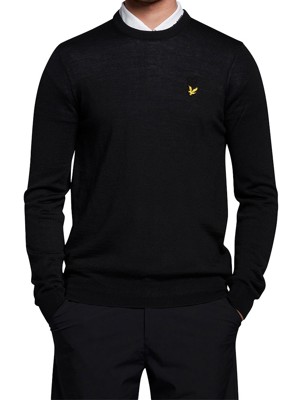 Lyle and Scott Mens Golf Crew Neck Pullover
