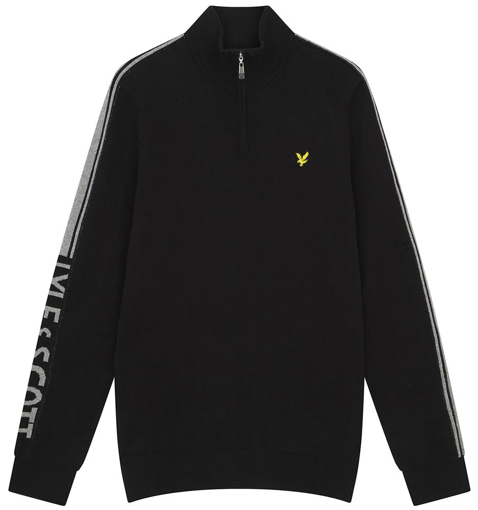 Lyle and scott hot sale half zip jumper