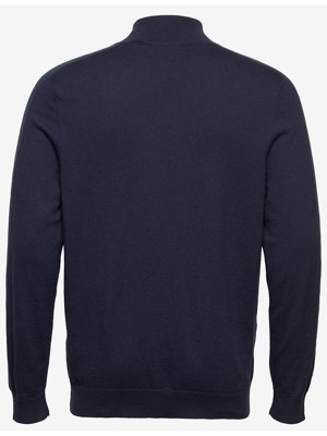 Lyle and Scott Mens Branded 1/4 Zip Pullover