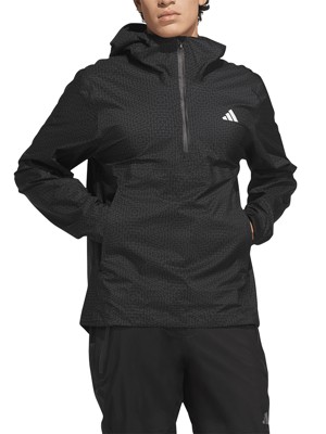 adidas Mens Ultimate365 Tour ClimaProof+ Anorak Half Zip Hoodie