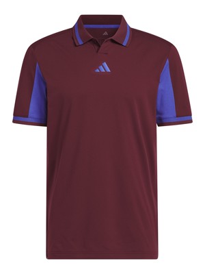 adidas Mens Beyond The Course Vent Twistknit Polo Shirt