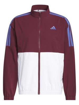 adidas Mens Beyond Twistweave Full-Zip Windbreaker Jacket