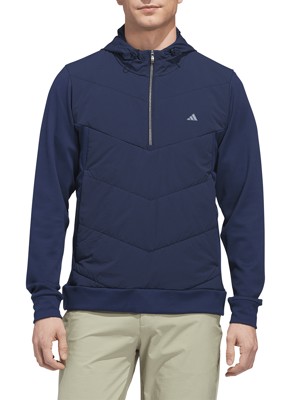 adidas Mens Ultimate365+ Course Control Quilted Anorak Pullover
