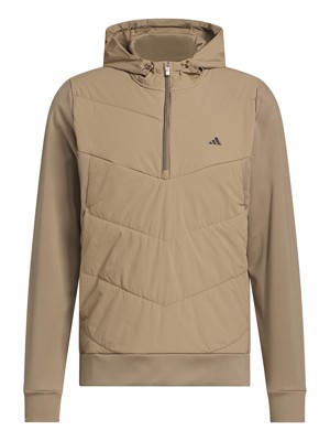 adidas Mens Ultimate365+ Course Control Quilted Anorak Pullover