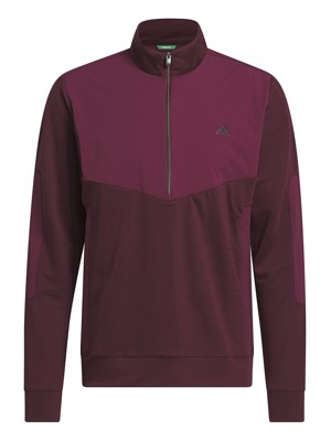 adidas Mens Ultimate365+ Course Control Hybrid 1/4 Pullover