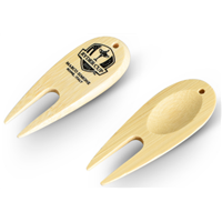 Bamboo Pitch Mark Repairer Pitchfork - Personalised