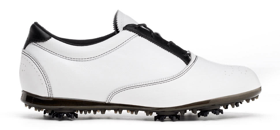 adidas Ladies Adiclassic Golf Shoes (White/Black) | GolfOnline