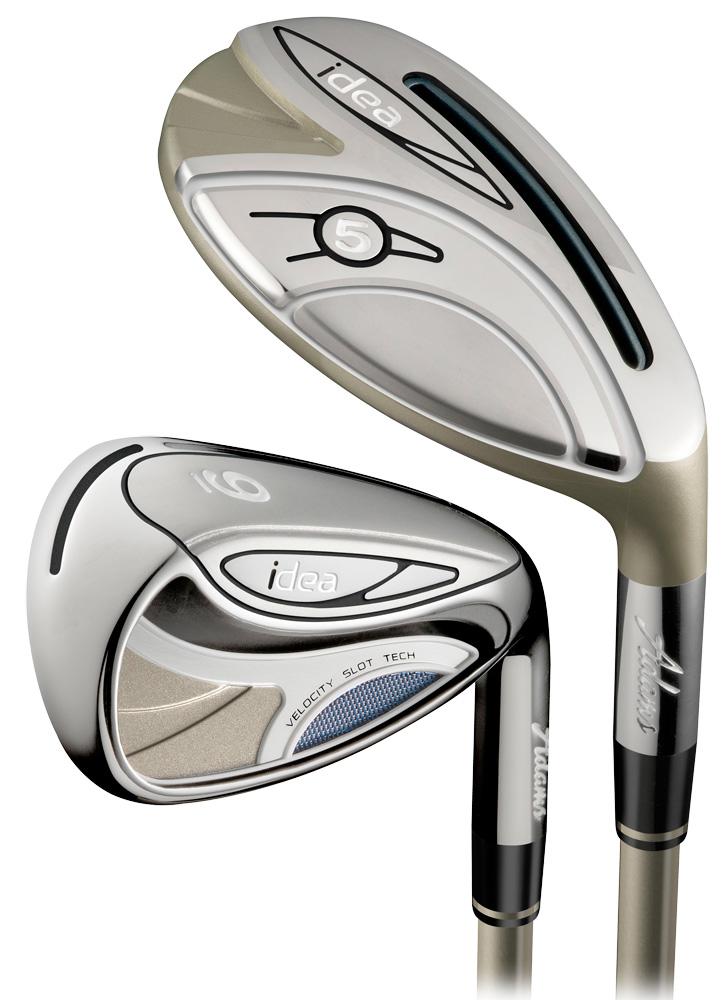 Adams Golf Ladies New Idea Hybrid Combo Iron Set (Graphite Shaft)