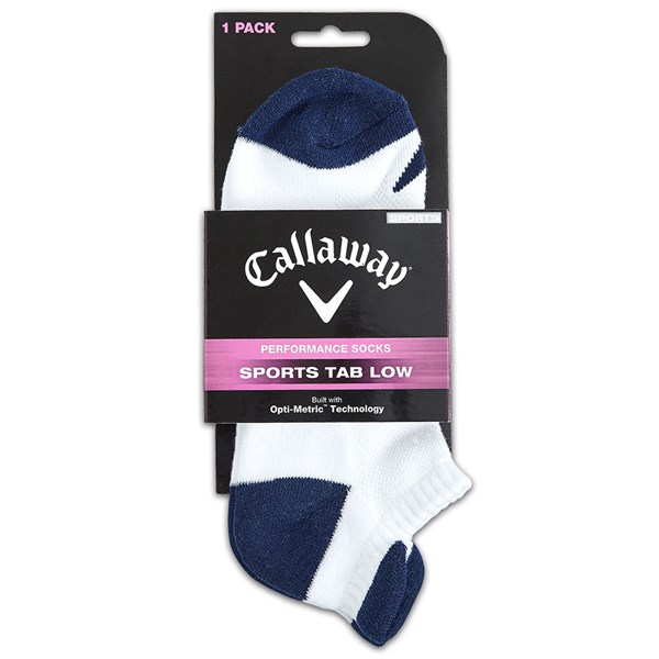 Callaway Ladies Sport Tab Low Cut Socks