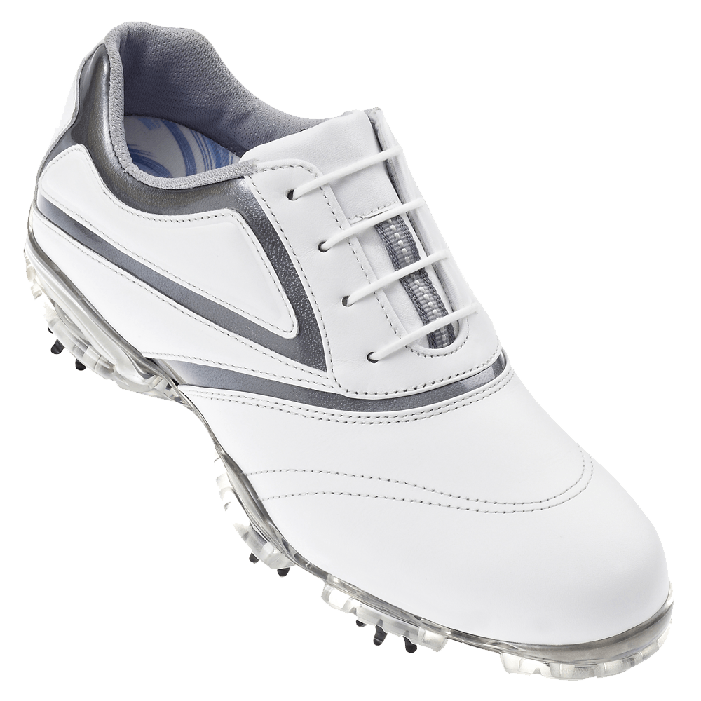FootJoy Ladies Sport Golf Shoes (White/Silver) 2013 - Golfonline