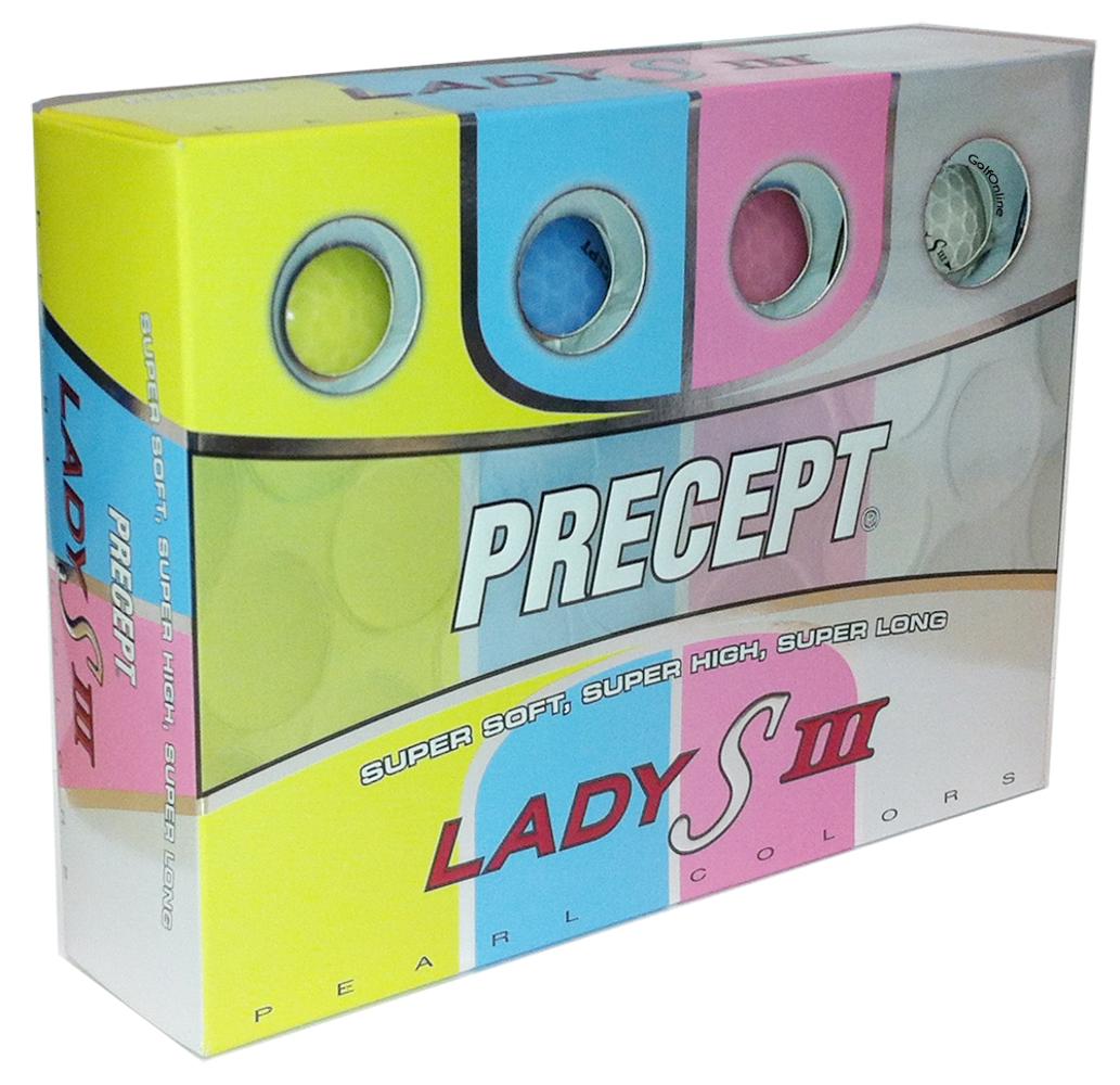 Precept Lady SIII Ladies Golf Balls (12 Balls)
