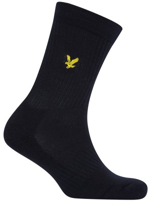 Lyle and Scott Mens Lee Assorted Logo Sports Socks (10 Pairs)