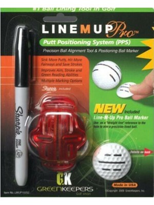 Line m Up Ball Alignment Blister Pack (Includes Sharpie)