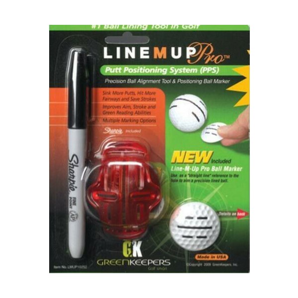 Line m Up Ball Alignment Blister Pack (Includes Sharpie)