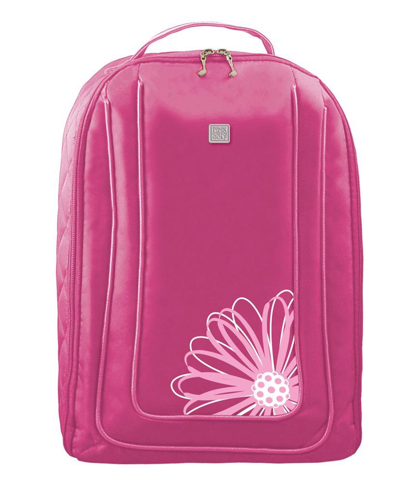 Flower Embroidered Golf Shoe Bag