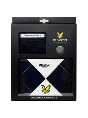 Lyle & Scott Argyle Premium Valuables Pouch