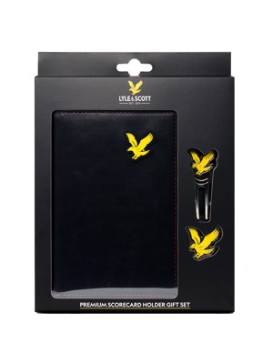 Lyle & Scott Premium Scorecard Holder Gift Set