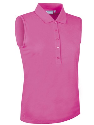 Glenmuir Ladies Jenna Sleeveless Polo Shirt