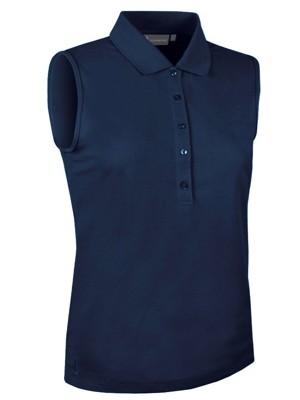 Glenmuir Ladies Jenna Sleeveless Polo Shirt
