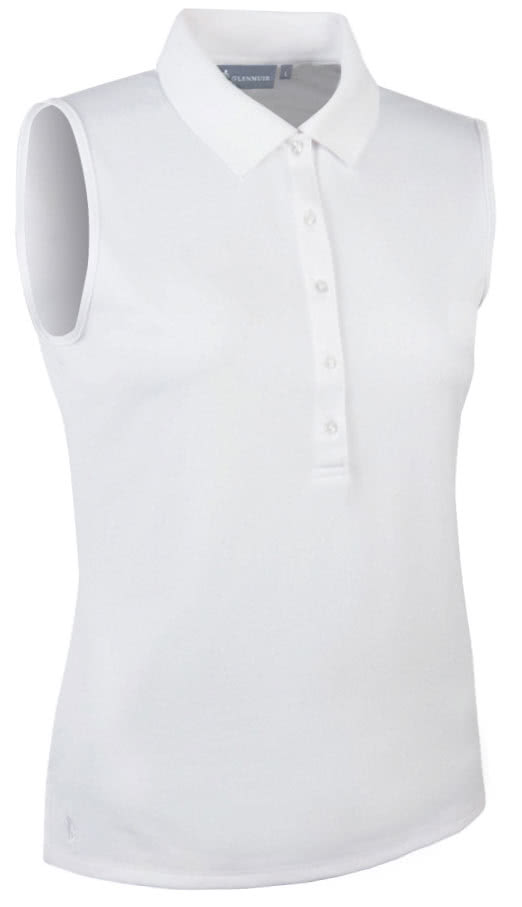 Glenmuir Ladies Jenna Sleeveless Polo Shirt | GolfOnline