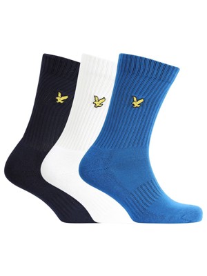 Lyle and Scott Mens Hamilton Sport Socks (3 Pairs)