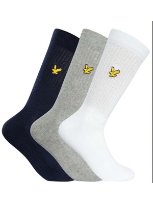 Lyle and Scott Mens Hamilton Sport Socks (3 Pairs)