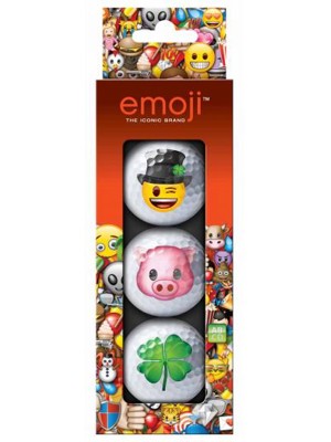 Emoji Golf Balls (3 Balls)