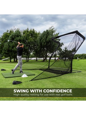 SimSpace Deluxe Golf Practice Net (10ft)