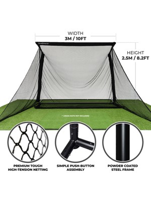 SimSpace Deluxe Golf Practice Net (10ft)