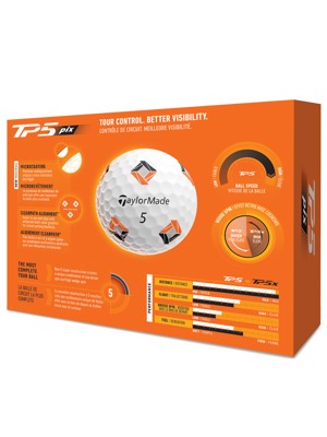 TaylorMade TP5 Pix Golf Balls (12 Balls)